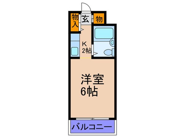 オーキッド此花の物件間取画像